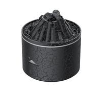 Okeeyseda Diffusore di Essenziali da 180 Ml con Effetto Vulcano, Umidificatore A Medusa, LED A 7 Colori e Spegnimento Automatico per Casa Ufficio, Nero