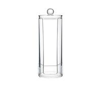 Okeeyseda Dispenser Tondo nel Cotone con Contenitore per il Trucco Del Viso con Coperchio nel Cotone Acrilico Trasparente con Coperchio