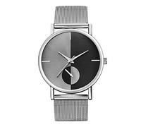 Okeeyseda Fashion Orologio Al Quarzo Unisex Orologi da Orologio da Polso Orologio da Nero Letterale