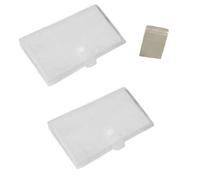 Okeeyseda Libro Portaoggetti Trasparente per Gioielli, Portaoggetti per Fazzoletti con Borsa, Libro Portaoggetti Trasparente per Gioielli con Borsa con Cerniera