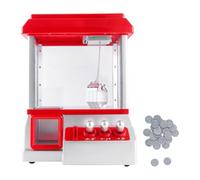 Okeeyseda Mini Macchina da Gioco Arcade per Bambini Distributore Automatico di Musica Candy Grabber Macchina per Artigli a Gettoni Regalo per Bambini