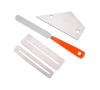 Okeeyseda per Lucidatura per Chitarra In Acciaio Inossidabile per Chitarra Righello per Livellamento Guarnizione di Protezione per Lucidatura Chitarra Repag Tool