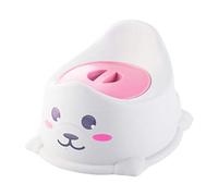 Okeeyseda per Vasino con Schienale Vaso Portatile per Bambini Toilette per Neonato Sgabello Carino per Vasino per Ragazzi - Rosa
