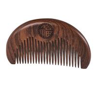 Okeeyseda Pettine per la Cura Capelli Pettine Antistatico Fatto A Mano in Legno Naturale in Legno Intagliato in Legno di Sandalo Pettine Tascabile Pettine da Massaggio Pettine per Capelli