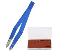 Okeeyseda Pinzette per Barra un Molla per Orologi Tipo 7825 V en Acciaio Inossidabile per Riparazione Orologi