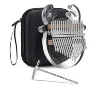 Okeeyseda Renna Kalimba Thumb Piano 17 Acrilico Kalimba Trasparente Pianoforte per Strumenti Musicali