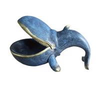 Okeeyseda Statua in Resina Divertente Contenitore per Caramelle Ciotola per Chiavi Tavolo Consolle Ciotola per Chiavi Contenitore A Bocca Grande Scatola Immagazzinaggio A