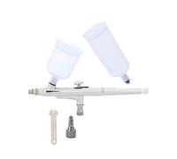Okeeyseda Strumento per Aerografo 0.5Mm Feed Doppio Effetto Airbrush Cake Tattoo Pistola de Pintura Aerografo 20Cc 40Cc