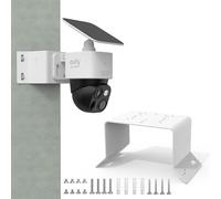 OkeMeeo Supporto angolare da parete per Eufy SoloCam S340/SoloCam E30/4G LTE Cam S330/E330 Professional (fotocamera non inclusa)