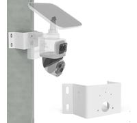 OkeMeeo Supporto angolare da parete per eufyCam S4/4K NVR S4 Max/PoE Bullet-PTZ Cam S4/PoE Bullet Security Camera E40 (confezione da 1)
