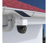 OkeMeeo Supporto da palo per fotocamera Eufy SoloCam S340/E42/E30/4G LTE Cam S330, staffa di montaggio senza trapano per fotocamera Eufy