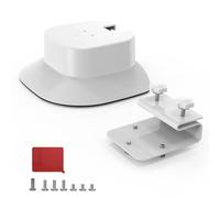 OkeMeeo Supporto per grondaia per eufy SoloCam E30/4G LTE Cam S330 con set di accessori parapioggia, senza trapano, facile installazione