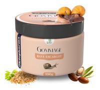 Okéopharma - Scrub alla bava di lumaca viso - Esfoliante viso idratante & antirughe - Trattamento viso donna & uomo - Crema esfoliante nutriente, anti-invecchiamento e lucentezza naturale - 100 g