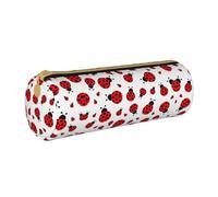 OKFSTY Astuccio per matite a forma di coccinella, cancelleria per la scuola, organizer per penne e matite per studenti, bianco, Taglia unica, Organizer per borse