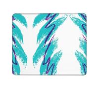 OKFSTY Tappetino per mouse con design a coppa anni '90, spesso, confortevole, con bordo di blocco, grande base in gomma antiscivolo, tappetino da scrivania per ufficio