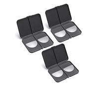 OKH 3 paia di lenti bifocali autoadesive, riutilizzabili, autoadesive, lente d'ingrandimento per occhiali da sole, occhiali sportivi, occhiali da sci, senza bisogno di acqua, Trasparente, +1.25