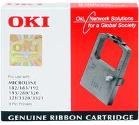 OKI 09002303 Nastro colorato nero Originale 182/3321