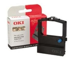 OKI 09002315 ML-520 ML-521 Nero 4000000 caratteri Nero OKI Black Nylon Ribbon