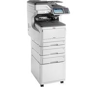 MC883DNCT Multifunzione a tecnologia Digital LED, lastra piana, formato A3, 23ppm a colori e 23ppm in b/n formato A4, con 2 cassetti e cabinet