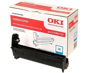 OKI 43381723 drum originale ciano per OKI C5800 C5900