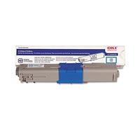 OKI 43381907 Cartuccia Toner Originale OKI, Ciano, Standard, 2000 pagine