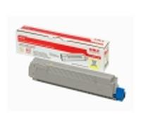 OKI 43487709 toner originale giallo originale