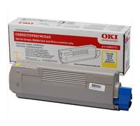 OKI 43865721 Cartuccia Toner Originale OKI, Giallo, Standard, 6000 pagine