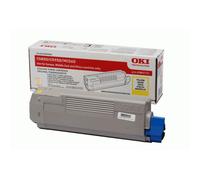 OKI 43865721 Toner Giallo, 6.000 Pagine 5% Per OKI C 5850