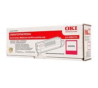 OKI 43865722 Cartuccia Toner Originale OKI, Magenta, Standard, 6000 pagine