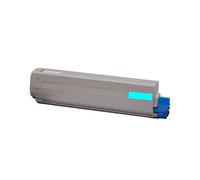 OKI 43865723 ciano (cyan) toner compatibile
