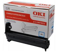Oki 43870023 Tamburo originale Ciano 20.000 copie per OKI C5850