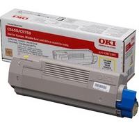 OKI 43872305 2000 pagine Giallo 1 pz Cartuccia toner giallo 2k