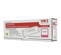 OKI 43872306 Cartuccia Toner Originale OKI, Magenta, Standard, 2000 pagine