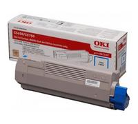 OKI 43872307 cartuccia toner 1 pz Originale Ciano (OKI - cyan - original - toner