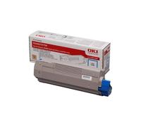 OKI 43872307 Cartuccia Toner Originale OKI, Ciano, Standard, 2000 pagine