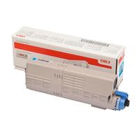 OKI 46490607 ciano (cyan) toner originale