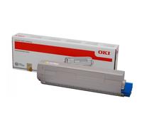 OKI C822Y GIALLO 44844613 ORIGINALE TONER PER OKI C822,C822N,C822DN CAPACITA' 7.