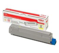 OKI 43487709 toner originale giallo originale