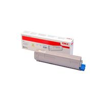 OKI - Jaune - Originale - cartouche de Toner - Pour C813n