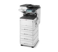 Oki MC873dnv Stampante Multifunzione 4 in 1, a colori, A3, fronte/retro, 35 pagine al minuto, con mobiletto, 2°/3°/4° cassetto e software gestione documentale