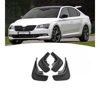 OKIIO 4 Pezzi Kit Paraspruzzi Auto per Skoda Superb MK2 B6 MK3 B8 2009-2020, Parafanghi in Gomma Protettivi Schizzi Pneumatici Accessori Protettivi Passaruota,A/2016-2020