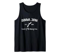 Okinawa Giappone EST 1879 Terra del sol Levante Paese Cuore Canotta