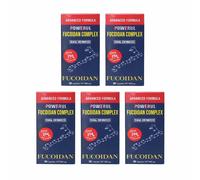 Okinawa Mozuku Fucoidan Extract Capsules Kanehide Bio Set di 5 dal Giappone