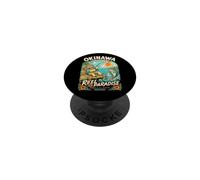 Okinawa Shisa Leone Pesca Oceano Avventura Viaggi Souvenir PopSockets PopGrip Adesivo