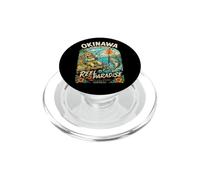 Okinawa Shisa Leone Pesca Oceano Avventura Viaggi Souvenir PopSockets PopGrip per MagSafe