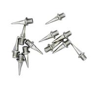 Okiyakusama 12 Pezzi Starting Block Spikes Chiodi Sostituzione M4.8 Acciaio Resistente Adatti per Competizione Indoor Outdoor Regalo, 11.2 mm