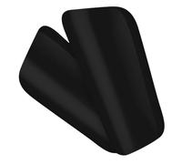 Okiyakusama 2 Pezzi Parastinchi Calcio Protezioni Gamba Leggere Compatte Ergonomiche Antishock Adatto per Adulti Bambini Partite Regalo Amici Famiglia, Nero, M