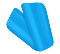 Okiyakusama 2 Pezzi Parastinchi Calcio Protezioni Gamba Leggere Compatte Ergonomiche Antishock Adatto per Adulti Bambini Partite Regalo Amici Famiglia, Blu, M