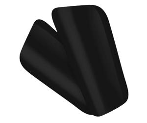 Okiyakusama 2 Pezzi Parastinchi Calcio Protezioni Gamba Leggere Compatte Ergonomiche Antishock Adatto per Adulti Bambini Partite Regalo Amici Famiglia, Nero, M