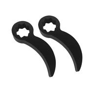 Okiyakusama 2 Pezzi Testa Adattatore Chiave per Smontaggio Semiasse Auto Set Compatto Antiruggine Solido Adatto a Officine E Tecnici Automotoristici, Stile Fiore di Prugna